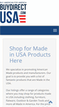 Mobile Screenshot of buydirectusa.com