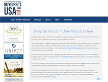 Tablet Screenshot of buydirectusa.com